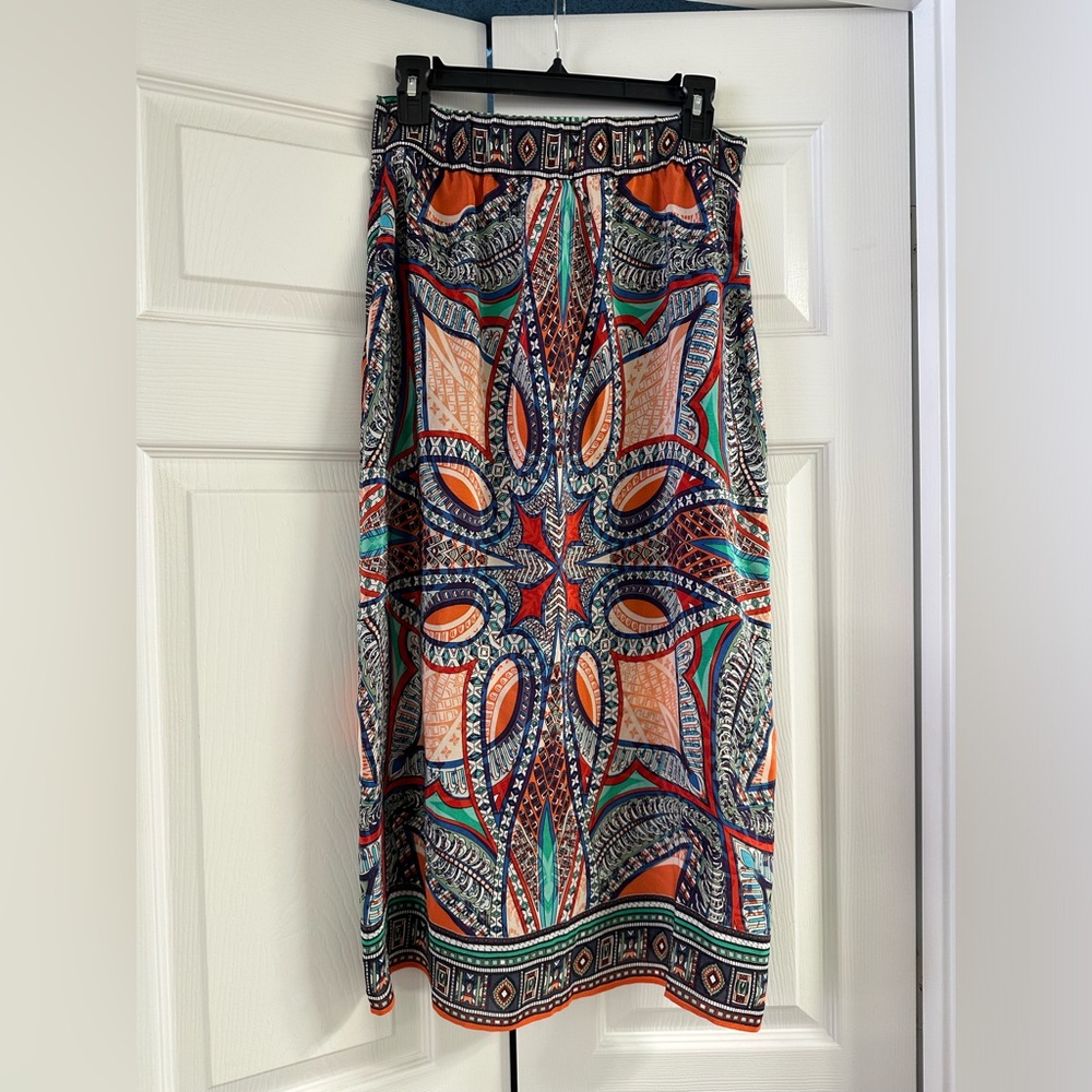 Silk skirt Maeve Anthropologie